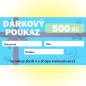 Dárkový poukaz 500 Kč