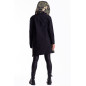 Bunda “Big Hood”  Army - Black