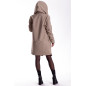 Bunda “Big Hood”  Beige