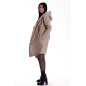 Bunda “Big Hood”  Beige