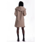 Bunda “Big Hood”  Beige