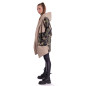 Bunda “Big Hood”  Beige - Army