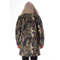 Bunda “Big Hood”  Beige - Army