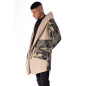 Bunda “Big Hood”  Beige - Army