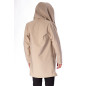 Bunda “Big Hood”  Beige