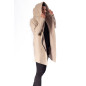 Bunda “Big Hood”  Beige